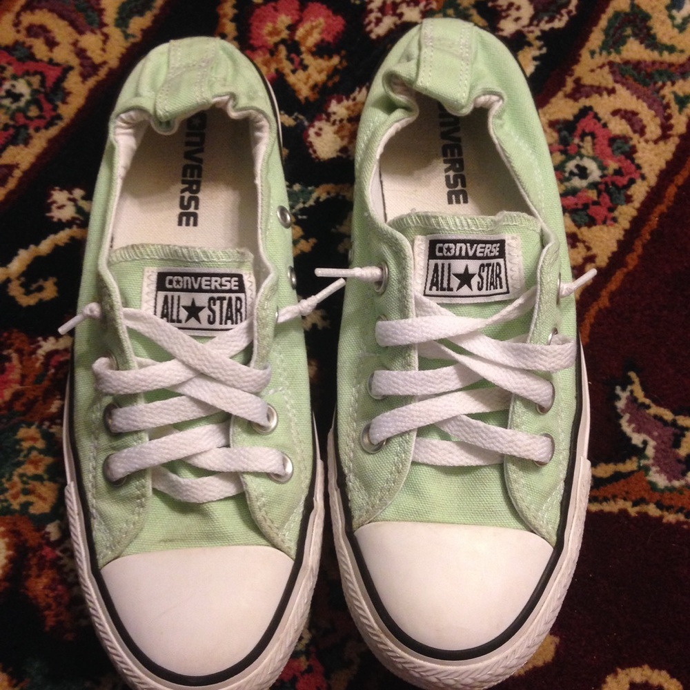 Mint Green Converse